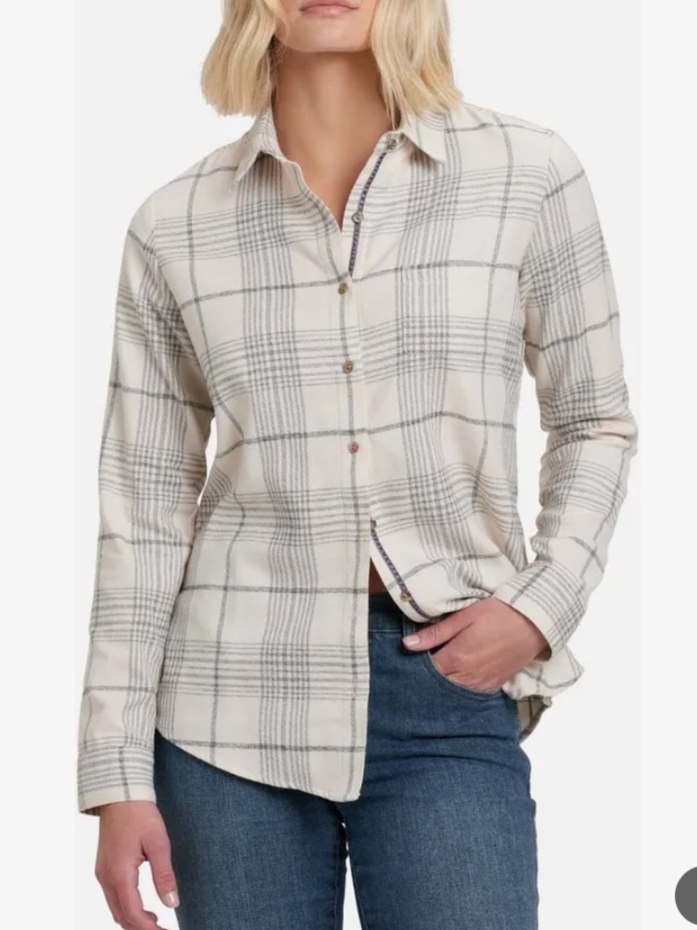 Kuhl Kamila Flannel Size Medium